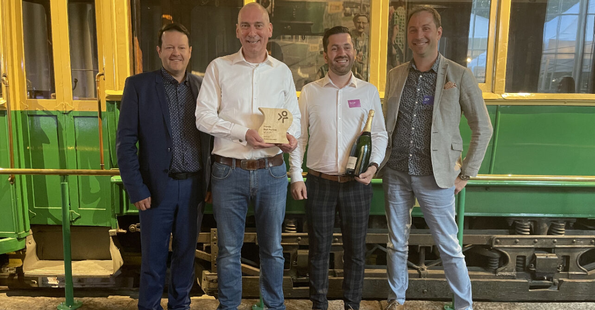 Visma Connect wins Frends Best Partner Award 2021